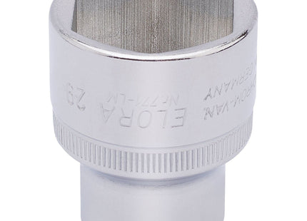 Draper Elora Hexagon Socket, 1/2" Sq. Dr., 29mm 15318 Draper - Town Tools 