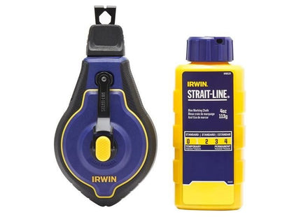 Irwin® Strait-Line® Speedline Pro Chalk Reel Set 30m IRWIN® STRAIT-LINE® - RockBottom Northampton