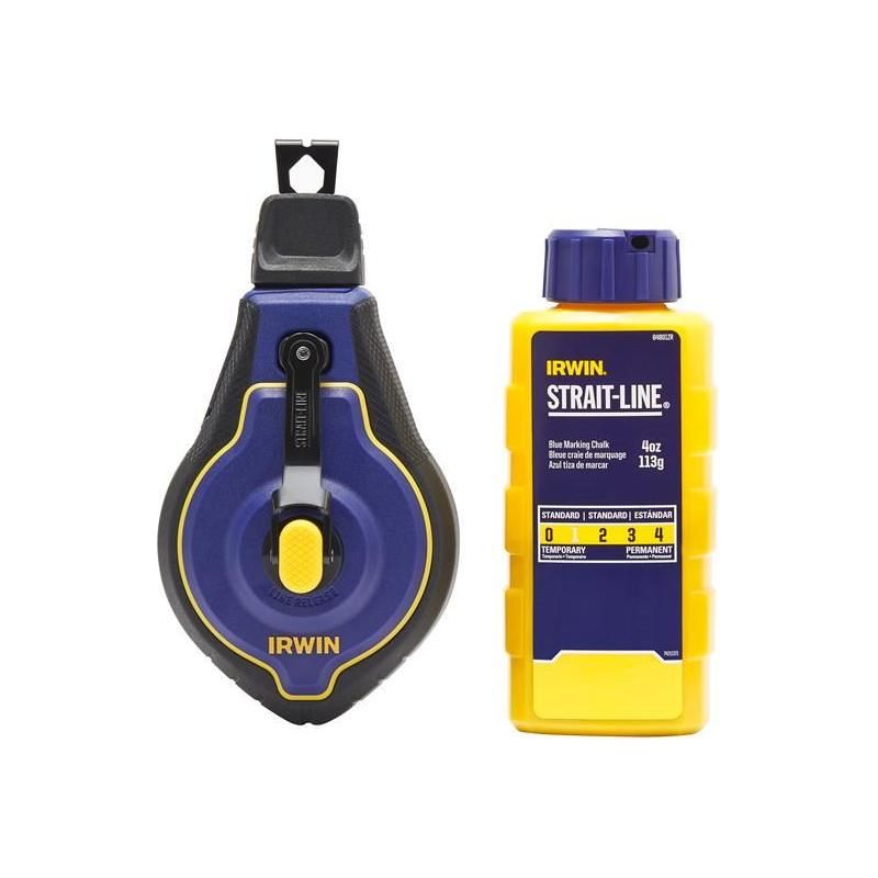 Irwin® Strait-Line® Speedline Pro Chalk Reel Set 30m IRWIN® STRAIT-LINE® - RockBottom Northampton