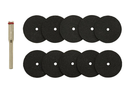 Draper Cutting Wheels and Holder for D20 Engraver/Grinder (10 Piece) Draper - Town Tools
