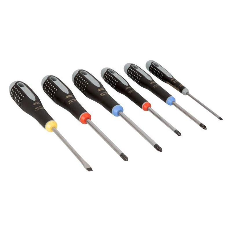 Bahco BE-9886 ERGO™ Screwdriver Set, 6 Piece Bahco - RockBottom Northampton