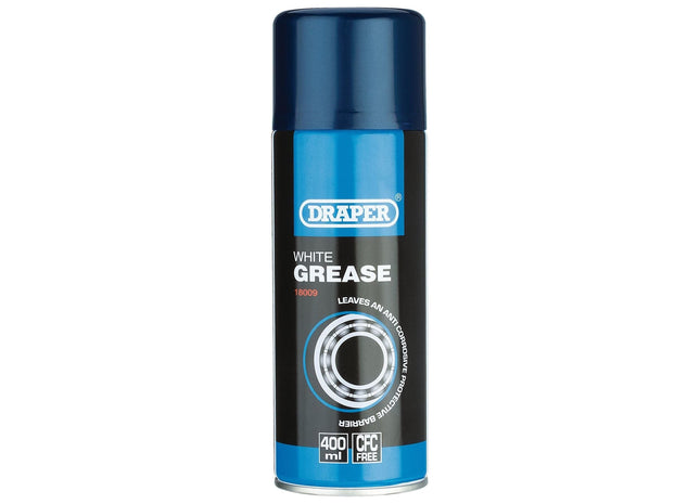 Draper White Grease, 400ml 18009 Draper - Town Tools 