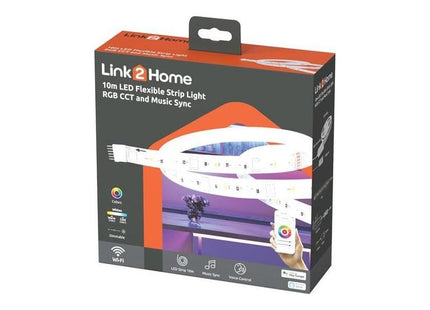 Link2Home Flexible LED Light Strip 10m Link2Home - RockBottom Northampton