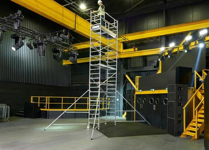 Zarges PaxTower 3T with Toeboards & Stabilisers Platform Height 5.6m Zarges - RockBottom Northampton