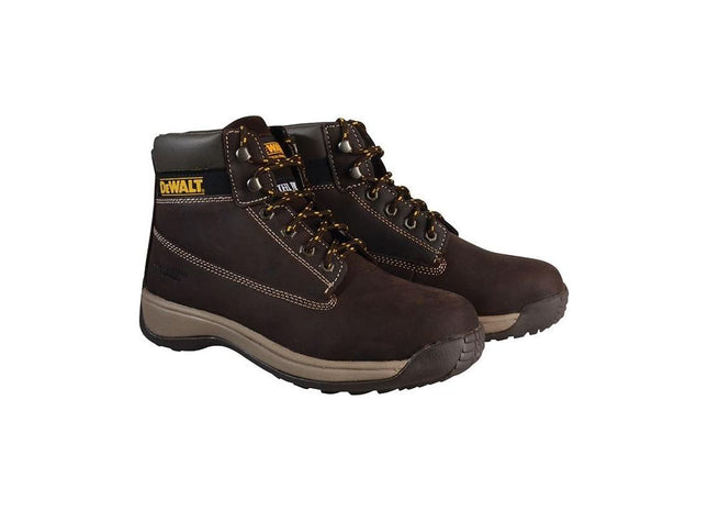 Dewalt Power Tools Apprentice Hiker Nubuck Boots Brown UK 10 EUR 45 DeWALT Power Tools - RockBottom Northampton