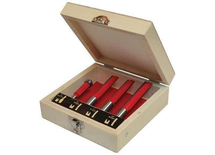 Faithfull Router Bit Set for Worktop Jig, 4 Piece Faithfull - RockBottom Northampton