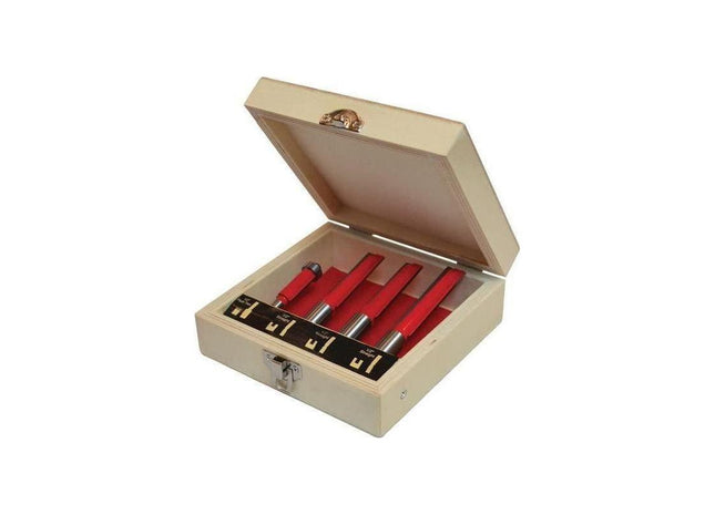 Faithfull Router Bit Set for Worktop Jig, 4 Piece Faithfull - RockBottom Northampton