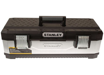 Stanley® Hand Tools Galvanised Metal Toolbox 66cm (26in) STANLEY® Hand Tools - RockBottom Nothampton