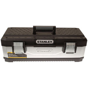 Stanley® Hand Tools Galvanised Metal Toolbox 66cm (26in) STANLEY® Hand Tools - RockBottom Nothampton