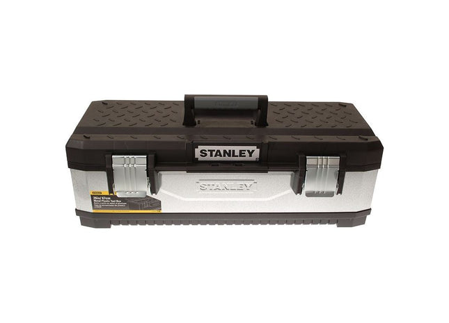 Stanley® Hand Tools Galvanised Metal Toolbox 66cm (26in) STANLEY® Hand Tools - RockBottom Nothampton