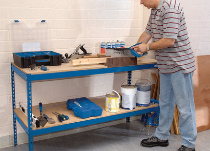 Draper Steel Workbench, 1800 x 600 x 900mm 24913 Draper - Town Tools 