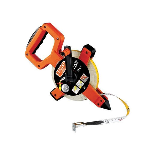 Bahco LTS Open Reel Fibreglass Tape 100m/330ft (Width 13mm) Bahco - RockBottom Northampton