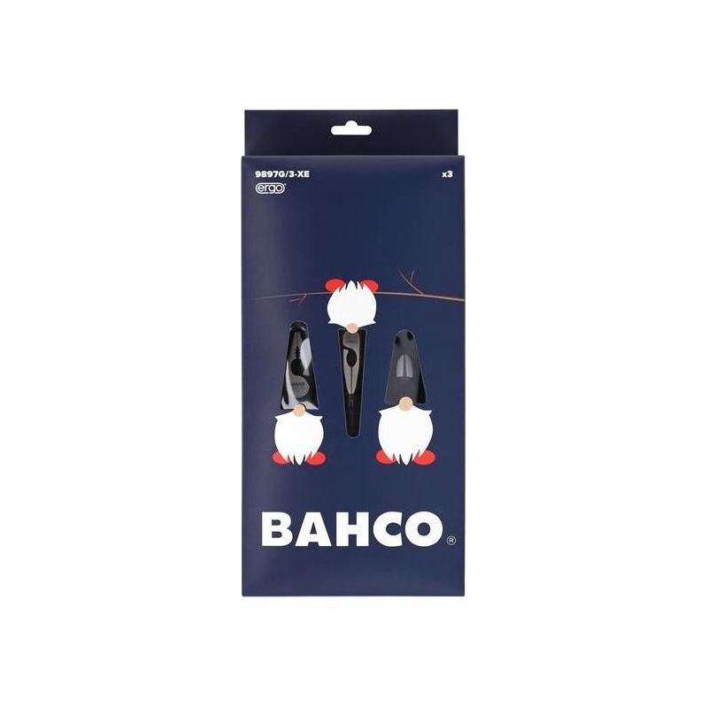 Bahco XMAS 9897G/3-XE Plier Set, 3 Piece Bahco - RockBottom Northampton