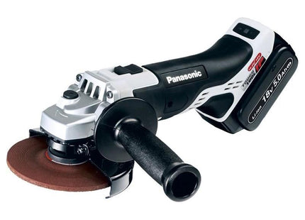 Panasonic EY46A2LJ2G 125mm Grinder 18V 2 x 5.0Ah Li-Ion Panasonic - RockBottom Nothampton