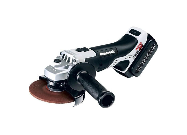Panasonic EY46A2LJ2G 125mm Grinder 18V 2 x 5.0Ah Li-Ion Panasonic - RockBottom Nothampton