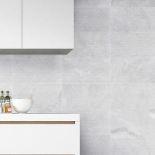 Porcelain Espacio Space White Deco 32x62cm