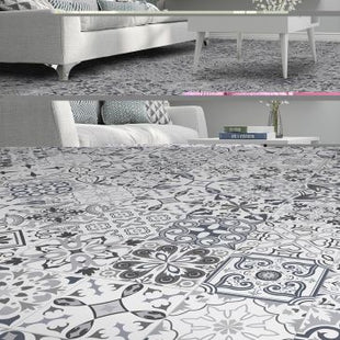 Porcelain Mediterranean Mix Black Tile 33 x 33cm