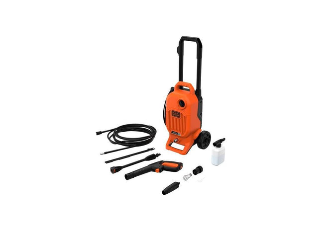 Black + Decker BEPW1700 Pressure Washer 125 bar 240V BLACK + DECKER - RockBottom Northampton