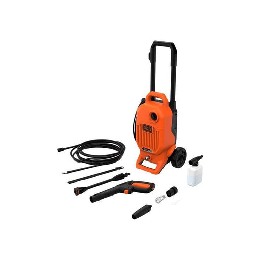 Black + Decker BEPW1700 Pressure Washer 125 bar 240V BLACK + DECKER - RockBottom Northampton