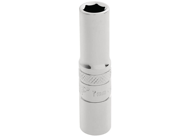 Draper HI-TORQ 6 Point Deep Socket, 1/4" Sq. Dr., 7mm 32661 Draper - Town Tools 