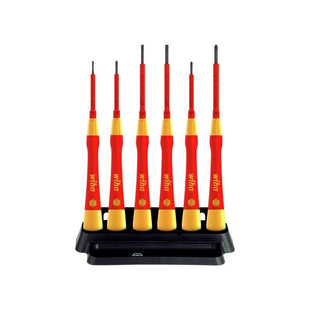 Wiha PicoFinish® SL/PH Fine VDE Screwdriver Set, 7 Piece Wiha - RockBottom Northampton