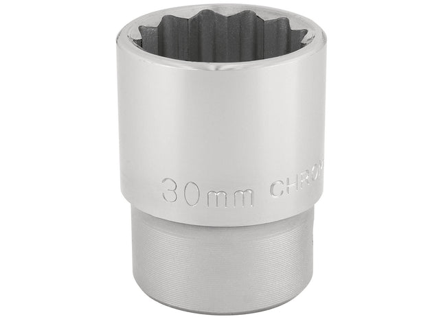 Draper 12 Point Socket, 3/4" Sq. Dr., 30mm 16698 Draper - Town Tools 