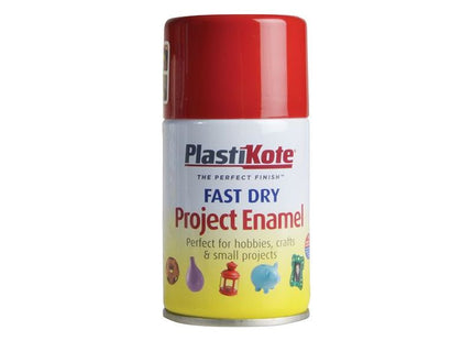 Plastikote Fast Dry Enamel Aerosol Insignia Red 100ml PlastiKote - RockBottom Nothampton