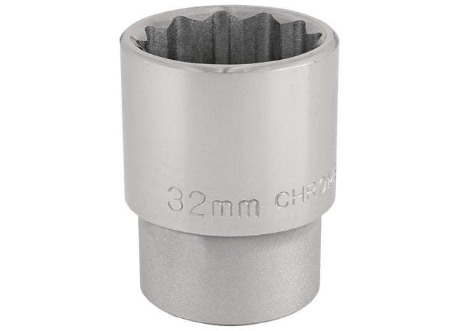 Draper 12 Point Socket, 3/4" Sq. Dr., 32mm 16699 Draper - Town Tools 