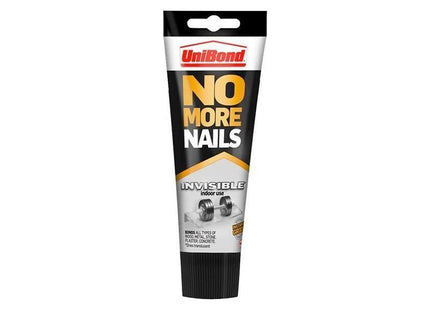 Unibond No More Nails Invisible Grab Adhesive Tube 184g UniBond - RockBottom Northampton