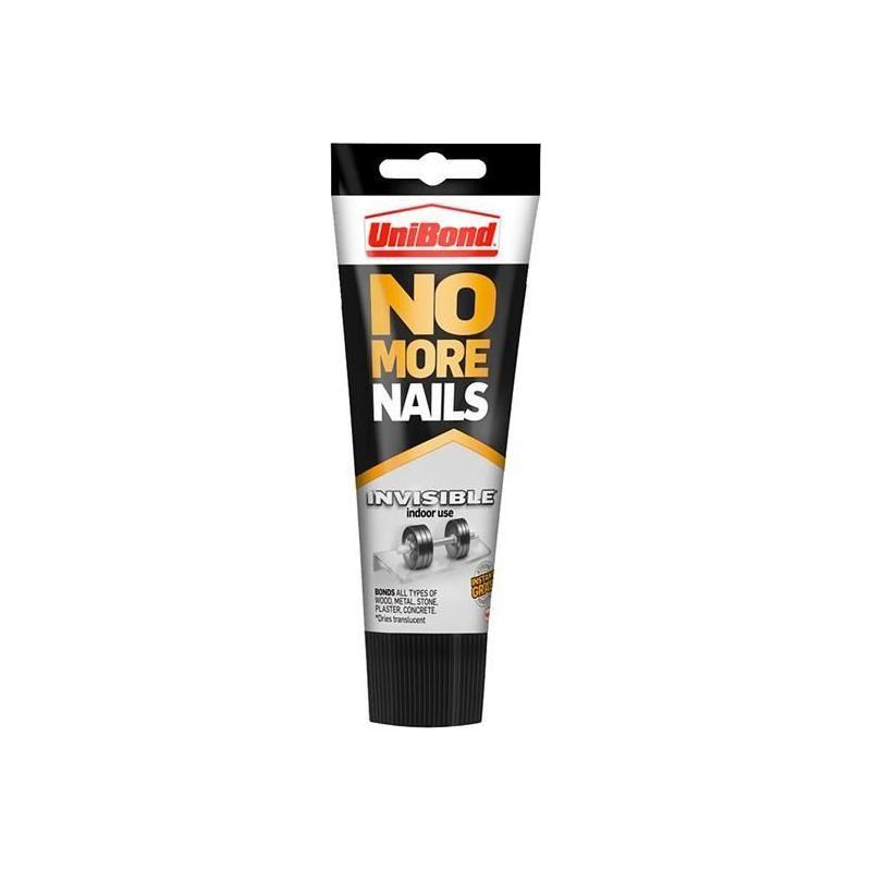 Unibond No More Nails Invisible Grab Adhesive Tube 184g UniBond - RockBottom Northampton