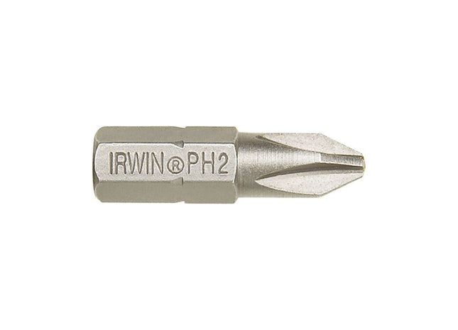 Irwin® Phillips Insert Bits PH2 25mm (Pack 2) IRWIN® - RockBottom Northampton