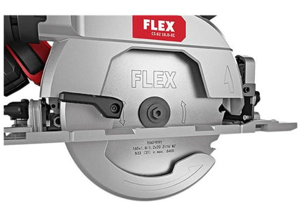 Flex Power Tools CS 62 18.0-EC Circular Saw 165mm 18V Bare Unit Flex Power Tools - RockBottom Northampton