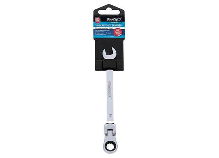 Bluespot Tools 180° Flexible Head Ratchet Spanner 10mm BlueSpot Tools - RockBottom Northampton