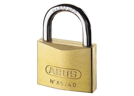 Abus Mechanical 85/60mm Brass Padlock Carded ABUS Mechanical - RockBottom Northampton 