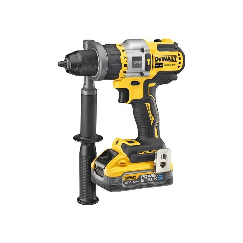 Dewalt Power Tools DCD999H2T XR XRP Combi Drill 18V 2 x 5.0Ah POWERSTACK™ Li-ion DeWALT Power Tools - RockBottom Northampton