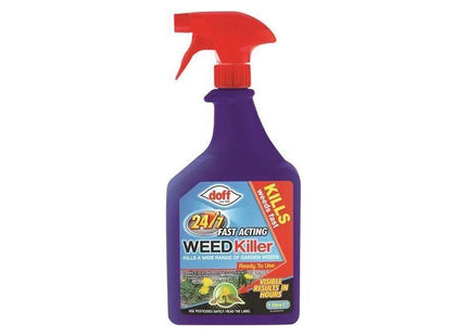 Doff 24/7 Superfast Weedkiller RTU 1 litre DOFF - RockBottom Northampton