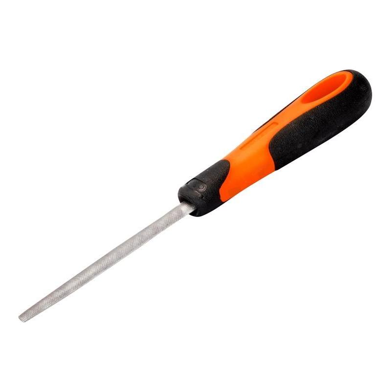Bahco 1-210-08-2-2 ERGO™ Handled Half-Round Second Cut File 200mm (8in) Bahco - RockBottom Northampton