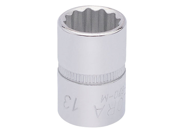 Draper Elora Bi-Hexagon Socket, 3/8" Sq. Dr., 13mm 25896 Draper - Town Tools 