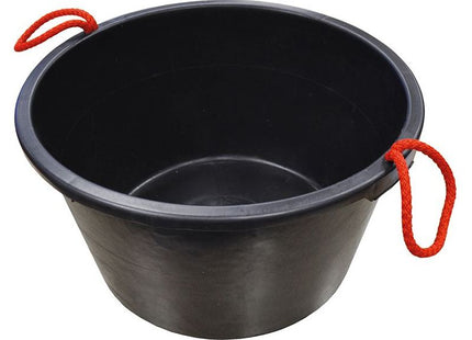 Faithfull Builder's Bucket 40 litre (9 gallon) - Black Faithfull - RockBottom Northampton