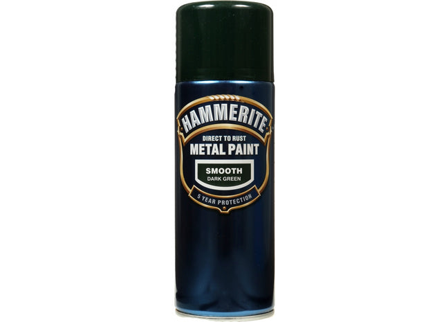 Hammerite Smooth Dark Green Aero 400ml