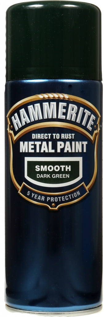 Hammerite Smooth Dark Green Aero 400ml