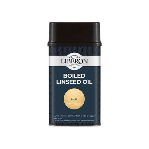 Liberon Boiled Linseed Oil Clear 500ml Liberon - RockBottom Northampton
