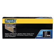 Rapid 606/18B4 18mm Staples (Narrow Box 4000) Rapid - RockBottom Nothampton