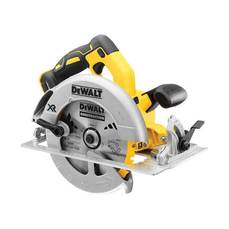 Dewalt Power Tools DCS570N XR Brushless Circular Saw 184mm 18V Bare Unit DeWALT Power Tools - RockBottom Northampton