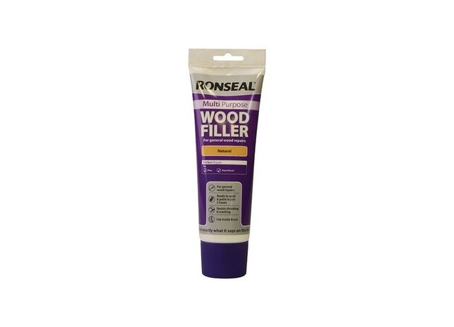 Ronseal Multipurpose Wood Filler Tube Natural 325g Ronseal - RockBottom Nothampton