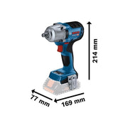 Bosch GDS 18V-450 HC Professional 1/2in Impact Wrench 18V Bare Unit Bosch - RockBottom Northampton