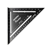 Faithfull Prestige Quick Square Black Aluminium 300mm (12in) Faithfull - RockBottom Northampton