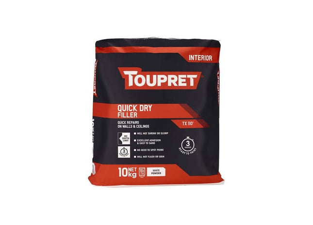 Toupret Quick Dry Filler 10kg Toupret - RockBottom Northampton