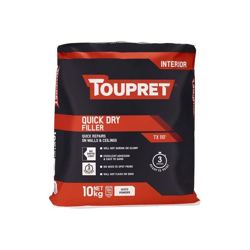 Toupret Quick Dry Filler 10kg Toupret - RockBottom Northampton