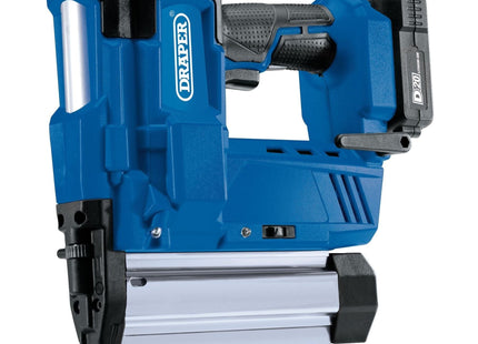 Draper D20 20V Nailer/Stapler, 1 x 2.0Ah Battery, 1 x Charger 00646 Draper - Town Tools 